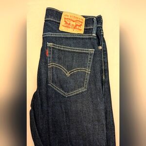 Levi's Blue Straight Leg Jeans
